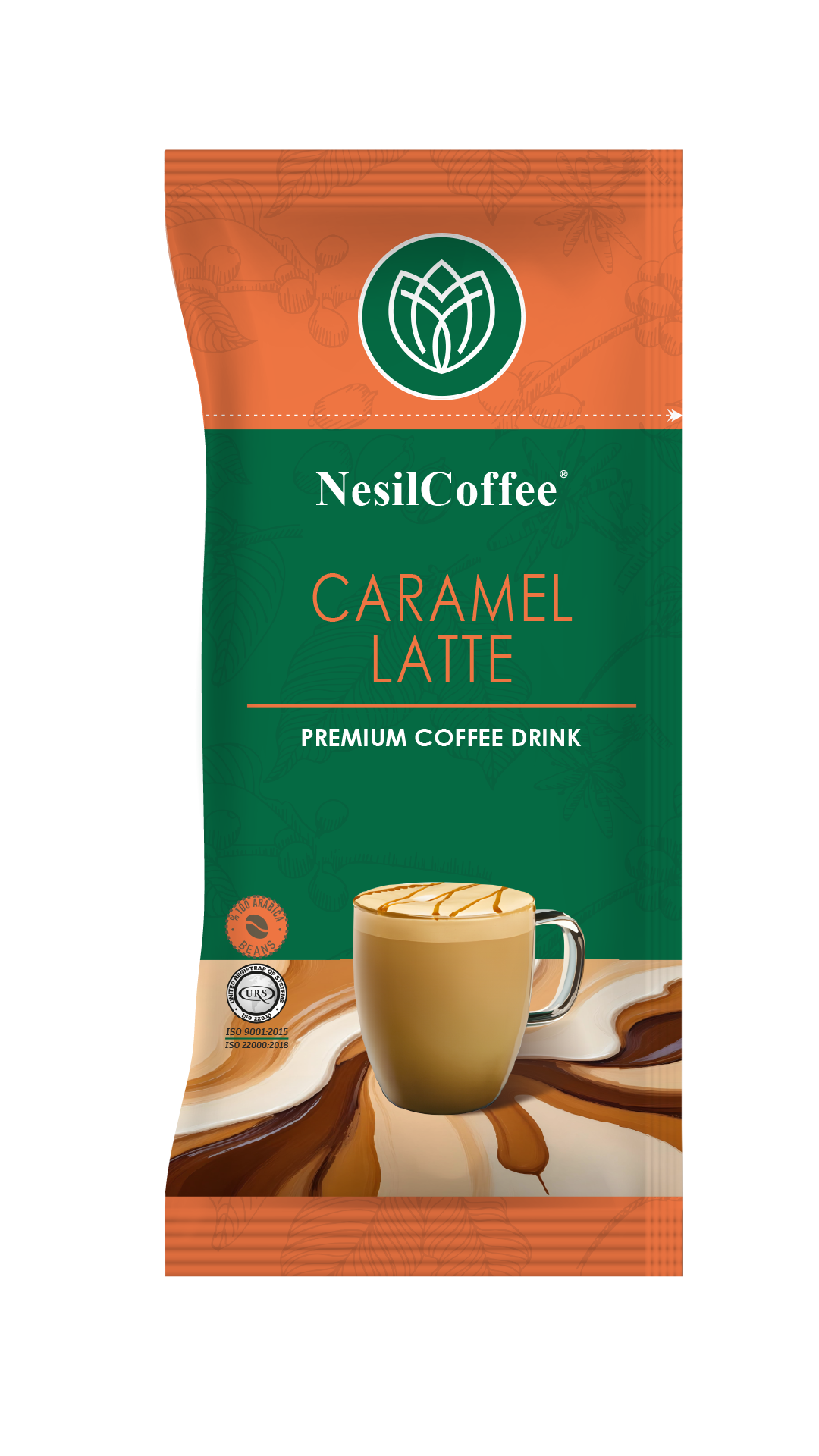 3 in 1 instant coffee "Caramel Latte"